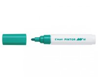 Marqueur pilot pintor peinture base d'eau ultra-couvrante toutes surfaces pointe moyenne coloris vert