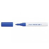Marqueur pilot pintor peinture base d'eau ultra-couvrante multi surface pointe fine résistante coloris bleu