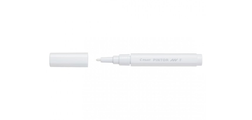 Marqueur à pigment PINTOR, fin, blanc