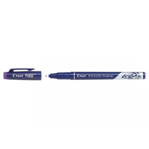 Feutre d'écriture FriXion Fineliner effaçable, pointe fine 1,3 mm Violet