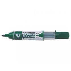 Marqueur effaçable à sec, pointe ogive, VBOARD MASTER, pointe fine, Vert