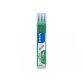 Set de 3 recharges pour roller FriXion. Pointe fine 0,5 mm. Encre Verte