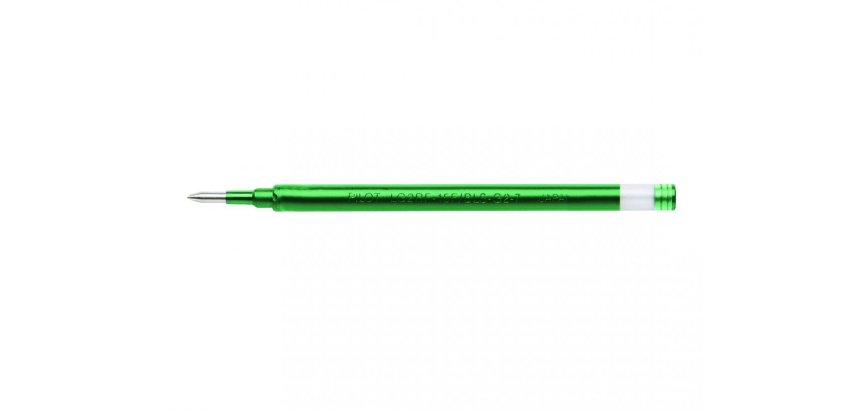 Recharge stylo pilot bls-g2 pointe moyenne encre verte