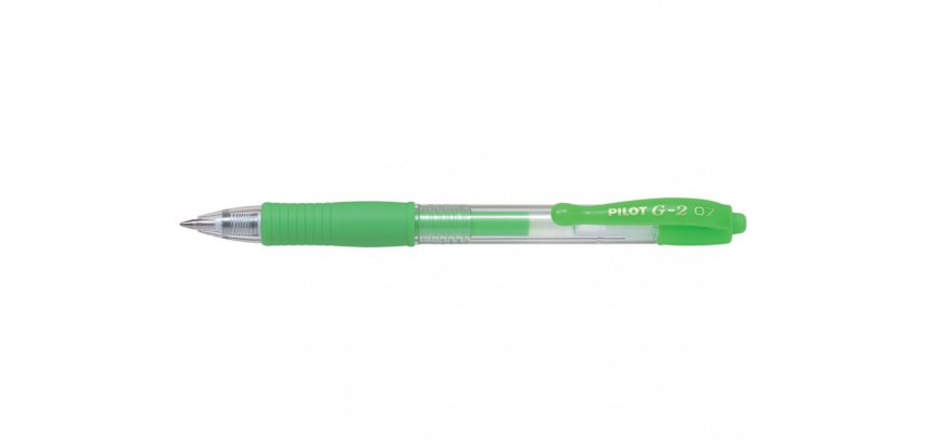 Stylo à encre gel G2 07 Néon, vert néon