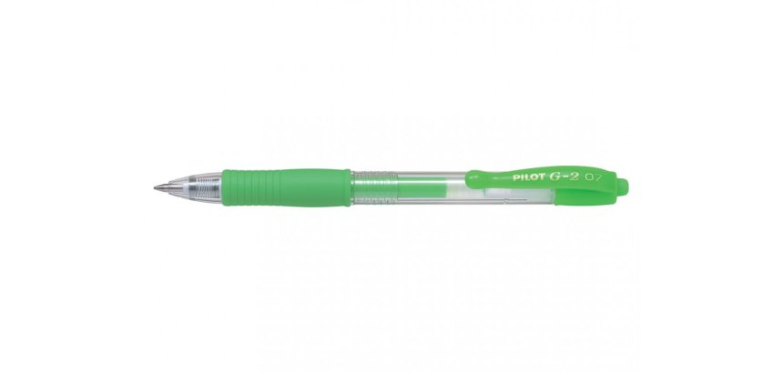 Stylo à encre gel G2 07 Néon, vert néon