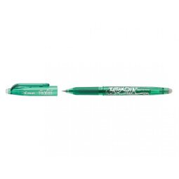 Roller FriXion Ball pointe fine 0,5 mm. Encre thermosensible effaçable Verte