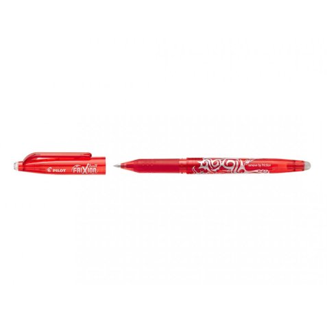 Roller FriXion Ball pointe fine 0,5 mm. Encre thermosensible effaçable Rouge