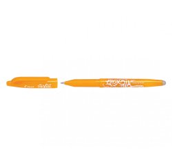 Roller pilot frixion ball encre gel pointe moyenne      coloris orange abricot