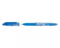 Roller pilot frixion ball encre gel pointe moyenne      coloris bleu ciel