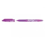 Roller pilot frixion ball encre gel pointe moyenne      coloris mauve
