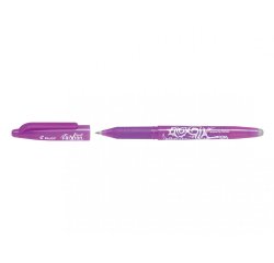 Roller pilot frixion ball encre gel pointe moyenne      coloris mauve