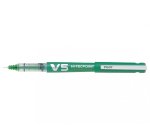 Roller pilot v5 rechargeable écriture fine 0.3mm niveau encre liquide visible écologique régulateur débit vert