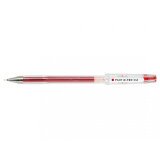 Roller balpen Pilot G TEC C4 met dopje zwart 0,4 mm - extra fijne lijn rood
