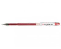 Roller balpen Pilot G TEC C4 met dopje zwart 0,4 mm - extra fijne lijn rood