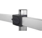 Durable 508523 flat screen desk mount 68.6 cm (27") Silver