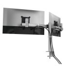 Durable 508523 flat screen desk mount 68.6 cm (27") Silver