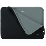 Mobilis Skin maletines neopreno para portátil 35,6 cm (14") Funda Negro, Gris