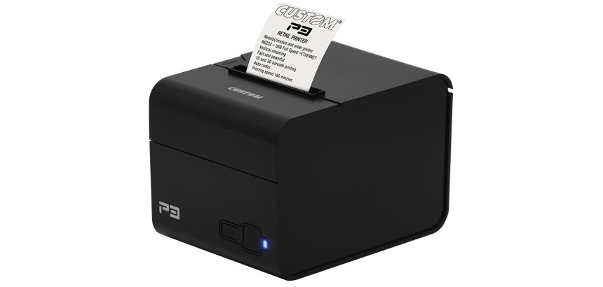 CUSTOM P3X 203 x 203 DPI Alámbrico Térmico Impresora de recibos