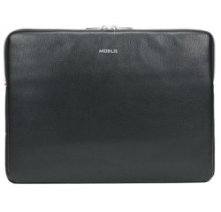 Funda para portátil Mobilis PURE SLEEVE 35,6 cm 14" Negro, Plata