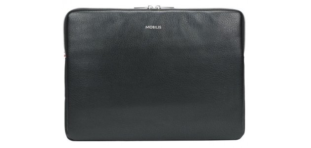 Funda para portátil Mobilis PURE SLEEVE 35,6 cm 14" Negro, Plata