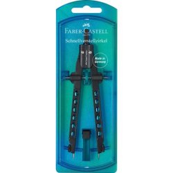 Faber-Castell 174340 bow compass Black, Blue 1 pc(s)