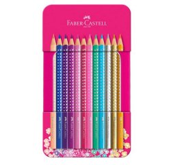 Faber-Castell 201737 pastello colorato Multicolore 12 pz
