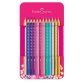 Faber-Castell 201737 pastello colorato Multicolore 12 pz