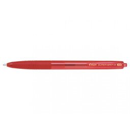 Stylo bille SUPER GRIP G rétractable pointe extra-large, encre Rouge