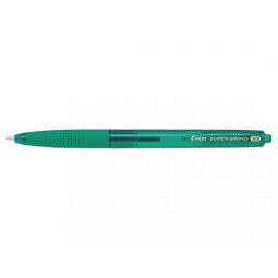 Stylo bille SUPER GRIP G rétractable pointe extra-large, encre Vert