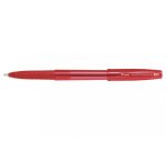 Stylo-bille pilot super grip g cap pointe extra large coloris rouge