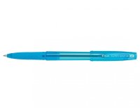 Stylo-bille pilot super grip g neon capuchon pointe        moyenne bille                 ultra-resistante corps et