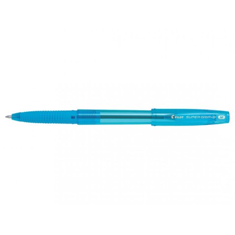 Stylo-bille pilot super grip g neon capuchon pointe        moyenne bille                 ultra-resistante corps et