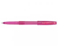 Stylo-bille pilot super grip g neon capuchon pointe        moyenne bille                 ultra-resistante corps et