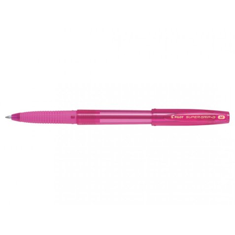 Stylo-bille pilot super grip g neon capuchon pointe        moyenne bille                 ultra-resistante corps et