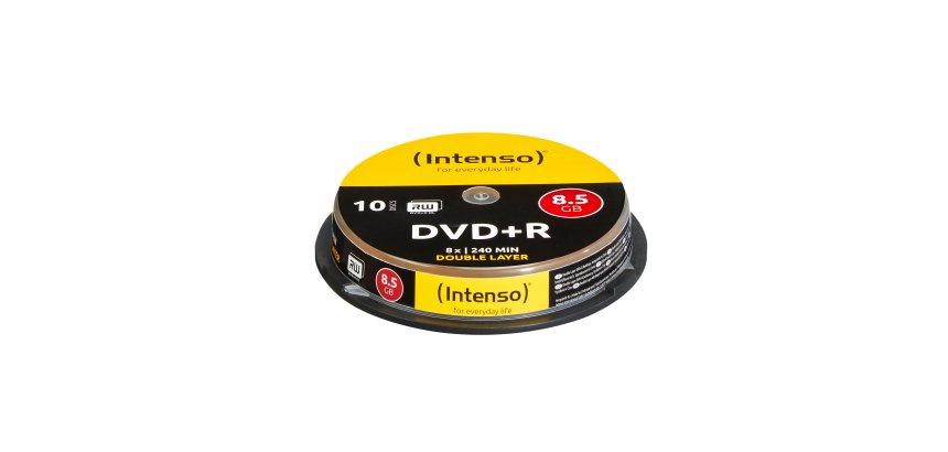 Intenso DVD+R 8.5GB, DL, 8x 8,5 GB DVD+R DL 10 stuk(s)