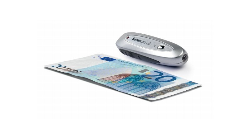Safescan 35 counterfeit bill detector Grey, Silver