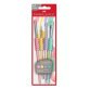 FABER-CASTELL Set de pinceaux à poils synthétiques pastel