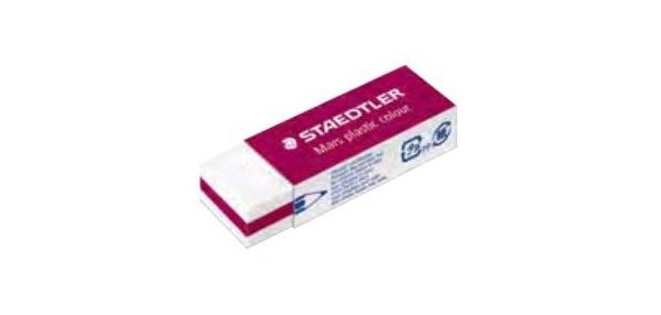 Staedtler Mars 526 50 E1 gomma per cancellare Plastica Magenta, Bianco 1 pz