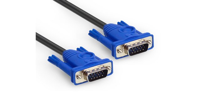 Hamlet XVCVGA180 cavo VGA 1,8 m VGA (D-Sub) Nero, Blu