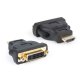 Hamlet XVAHDM-DV cable gender changer HDMI DVI Black