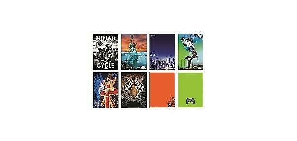 Blasetti 7060 writing notebook A4 20 sheets Assorted colours