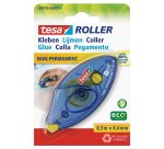 Colle tesa roller jetable adhésion temporaire ergonomique ruban haute qualité plastique emballage recyclé 8.4mmx8.5m