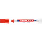 Marqueur industriel pate colorée et encre permanente Rouge pour toutes surfaces 6002