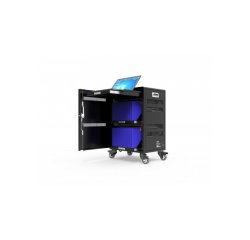 Port Designs 901958 chariot et rangement roulant Module de charge et de gestion Noir