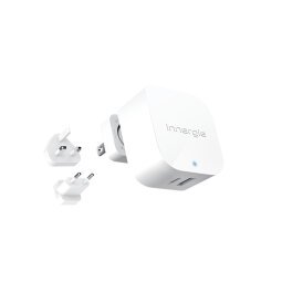 Innergie ADP-45HW TRC chargeur d'appareils mobiles Téléphone IP, Netbook, Ordinateur portable, Smartphone, Tablette Blanc Secteur, CC Charge rapide Intérieure