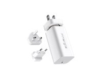 Innergie ADP-65LW XCA chargeur d'appareils mobiles Téléphone IP, Netbook, Ordinateur portable, Smartphone, Tablette Blanc Intérieure