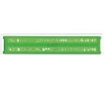 ARDA 30012 normografo Verde