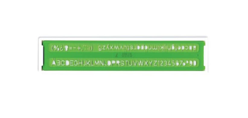 ARDA 30012 normografo Verde