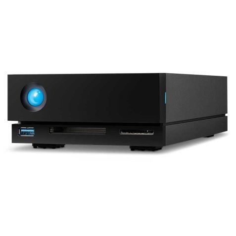 LaCie 1big Dock disco duro externo 20 TB 7200 RPM 3.5" USB Type-A / USB Type-C 3.2 Gen 1 (3.1 Gen 1) Negro