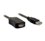Hamlet XUREP10 cavo USB USB 2.0 10 m USB A Nero